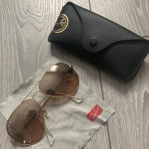 Ray Ban Aviator Gradient Metal (Large)